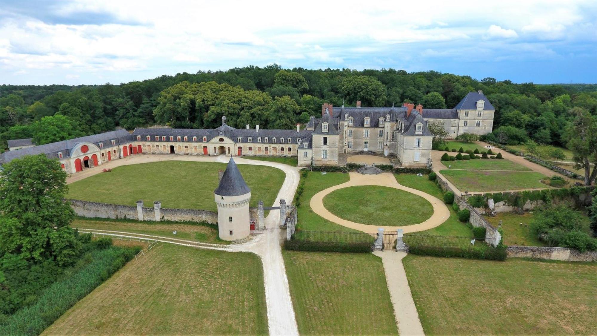 Chambres D'Hotes Au Chateau De Gizeux Dış mekan fotoğraf